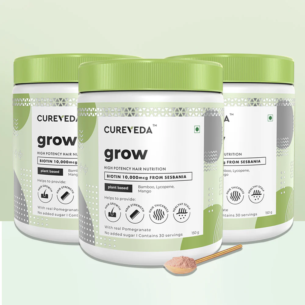 Cureveda GROW - Plant Biotin 10000 mcg - Image 12