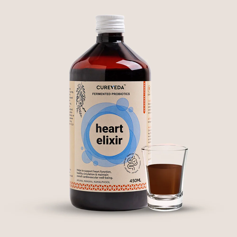 Cureveda Heart Elixir with Fermented Probiotics