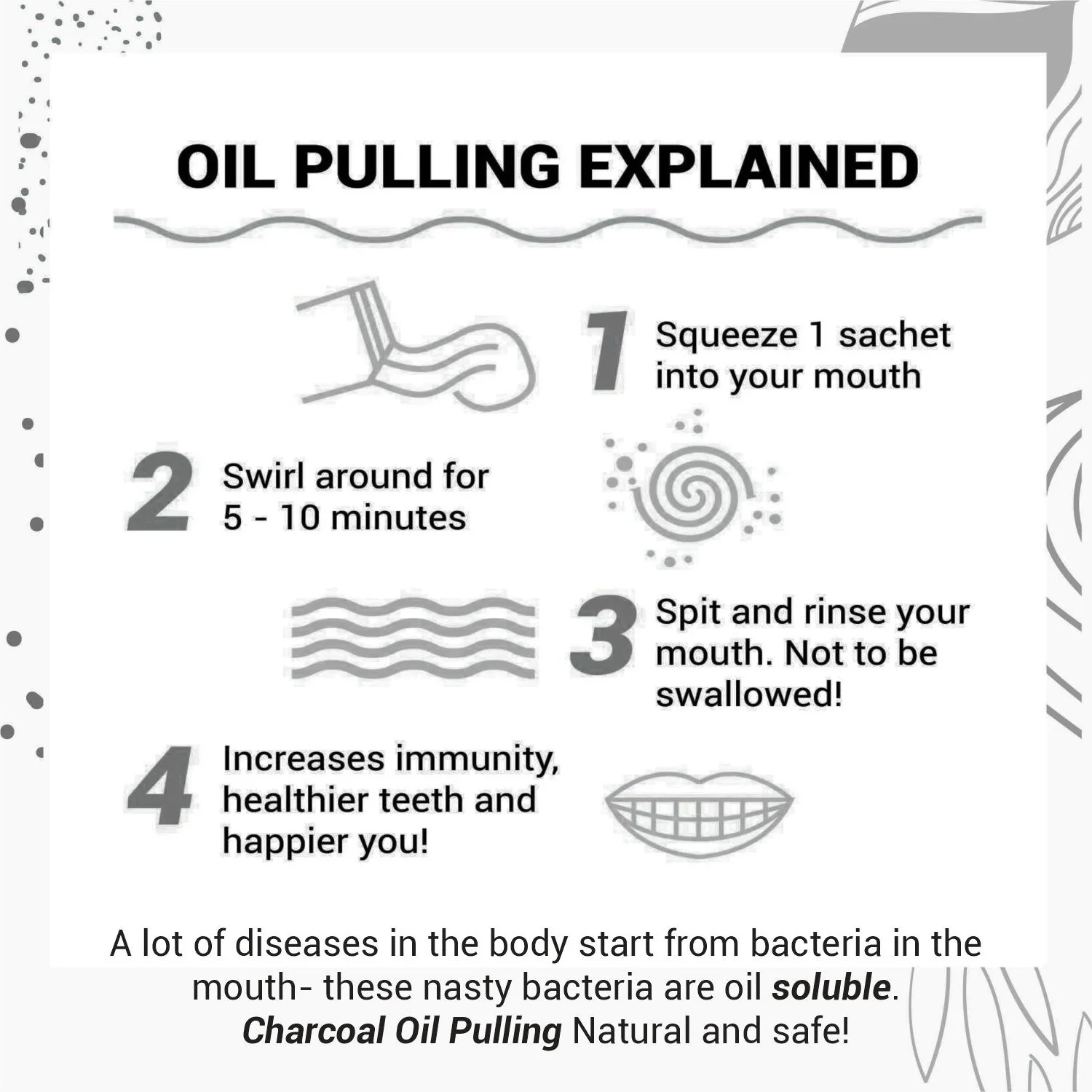 Cureveda Sparkle : Oil Pulling with Coconut Oil - Image 13