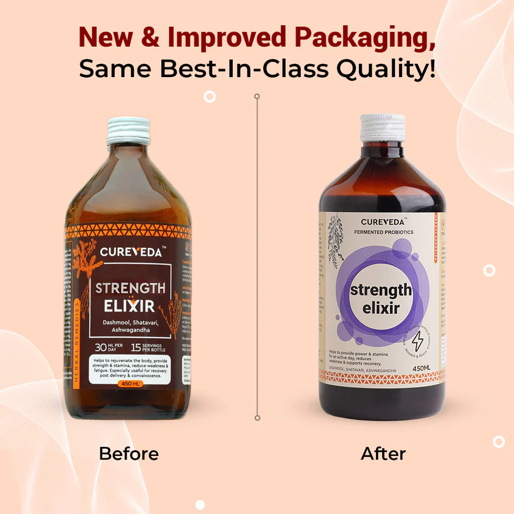 Cureveda Strength Elixir with Fermented Probiotics - Image 6