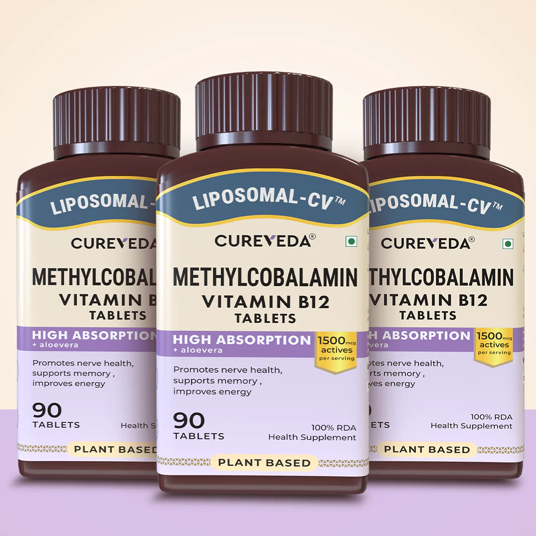 Cureveda Liposomal Methylcobalamin (Vitamin B12) 1500 mcg with Aloe Vera - Image 10